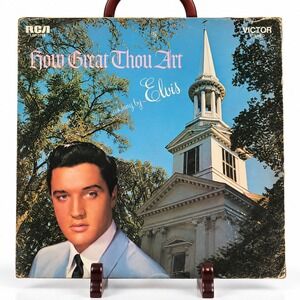 Elvis Presley How Great Thou Art RCA Victor LSP-3758 Stereo Gospel Vinyl LP 1967
